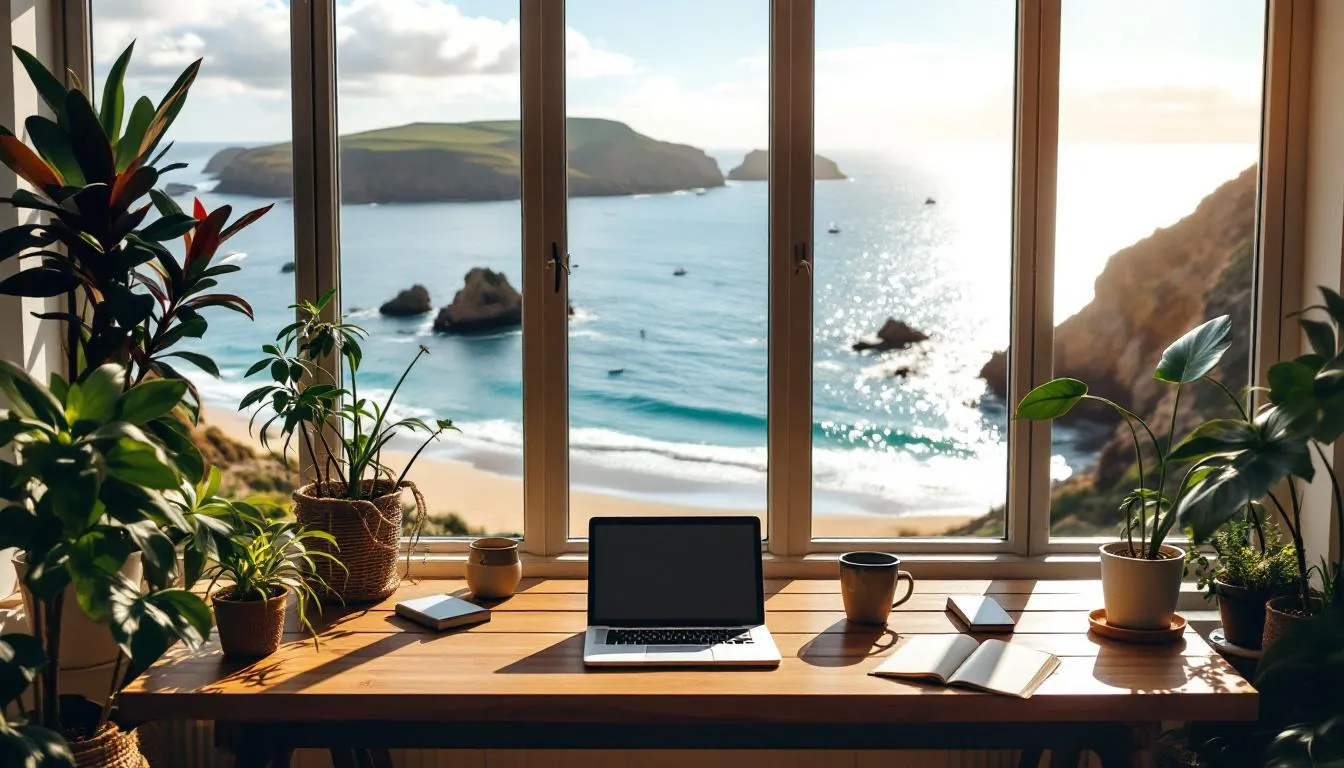 Télétravail avec vue sur mer en Bretagne : comment booster créativité et bien-être ?
