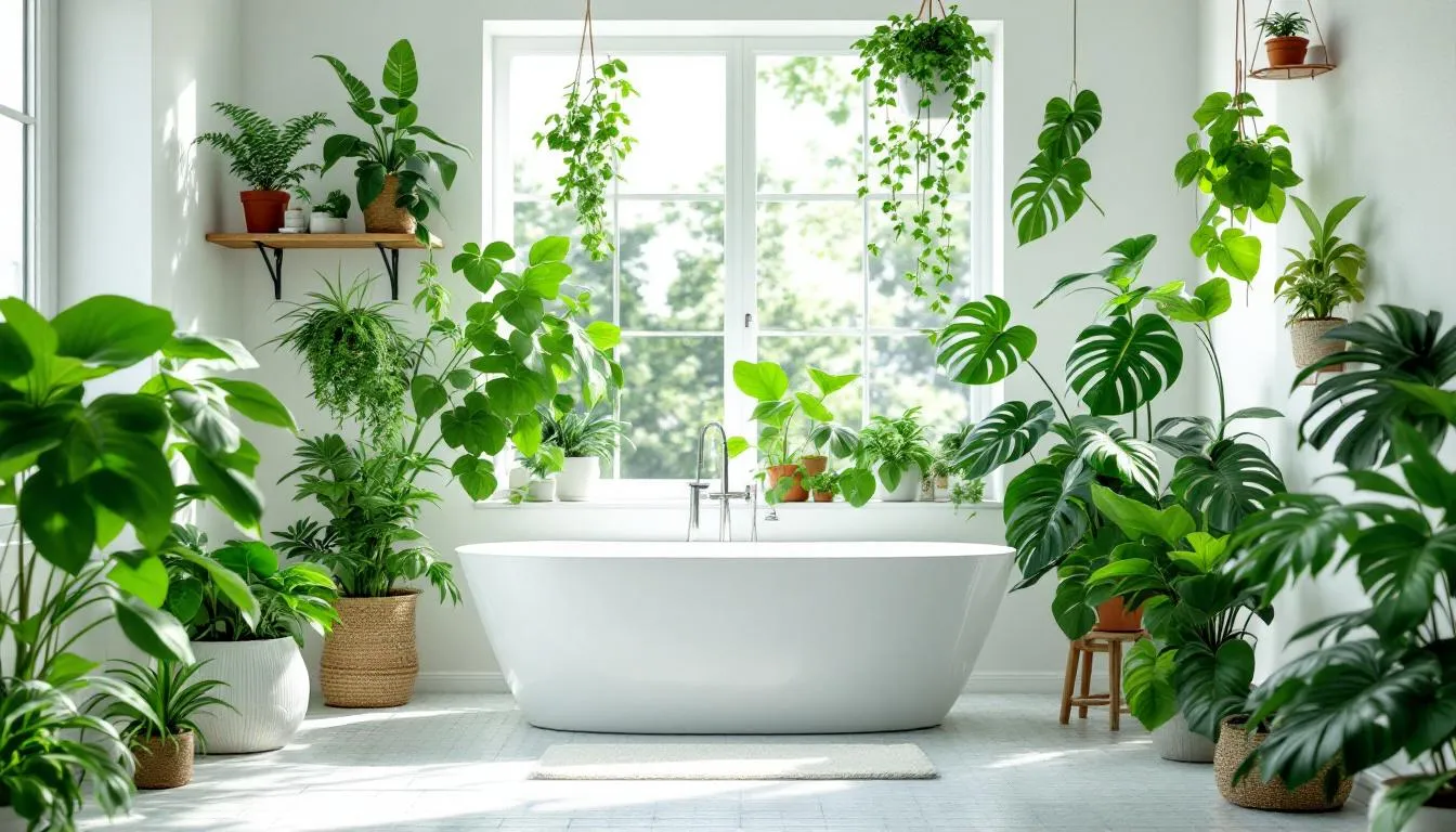 Adieu la buée : 10 plantes qui absorbent l’humidité