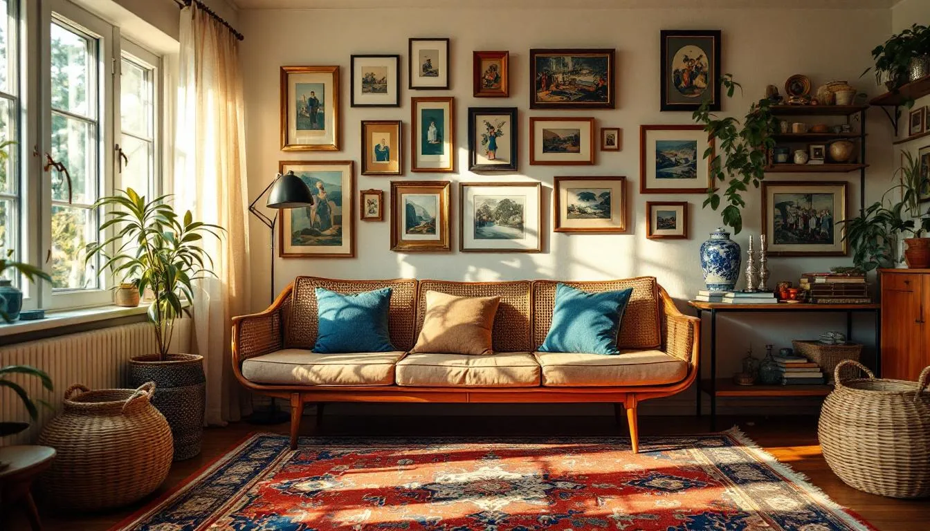 Déco rétro : la leçon inattendue du salon de John Lennon