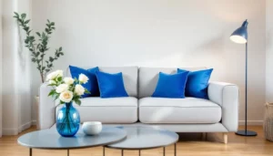 Le bleu cobalt : la couleur audacieuse qui va envahir nos intérieurs