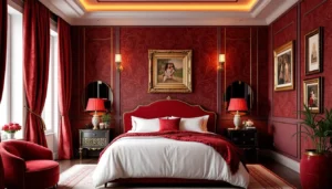 Le rouge bordeaux : le retour audacieux de la tendance des années 90