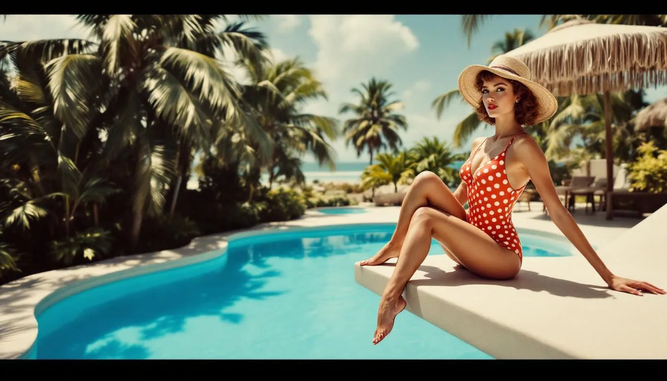 Piscine Old Hollywood : le glamour d&rsquo;une icône chez vous