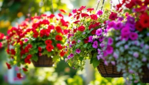Suspensions fleuries : 6 plantes qui vous pardonnent tout
