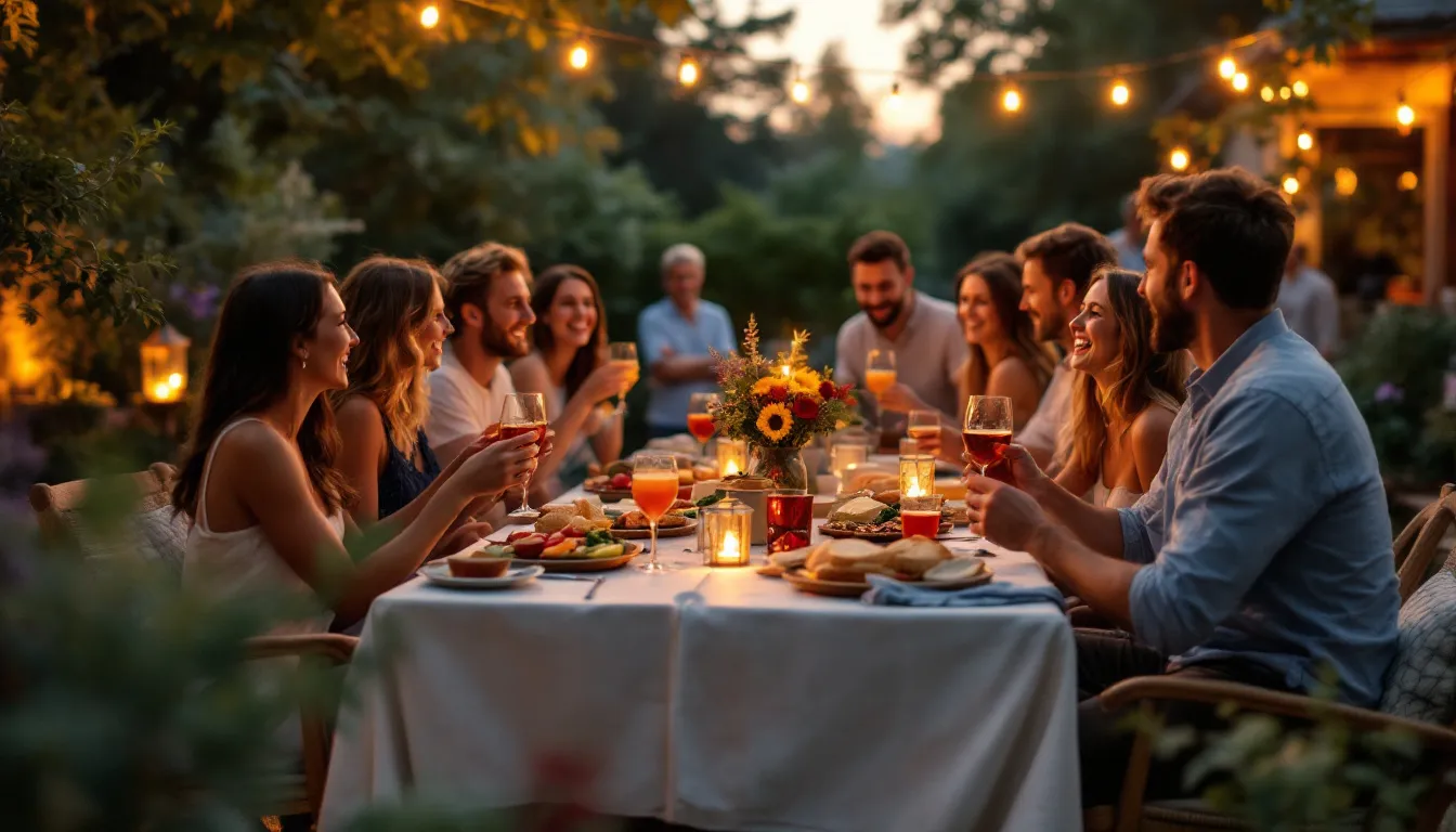 Recevoir en été : le secret du style américain