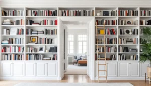 La bibliothèque de John Lennon : le secret intemporel du rangement vertical