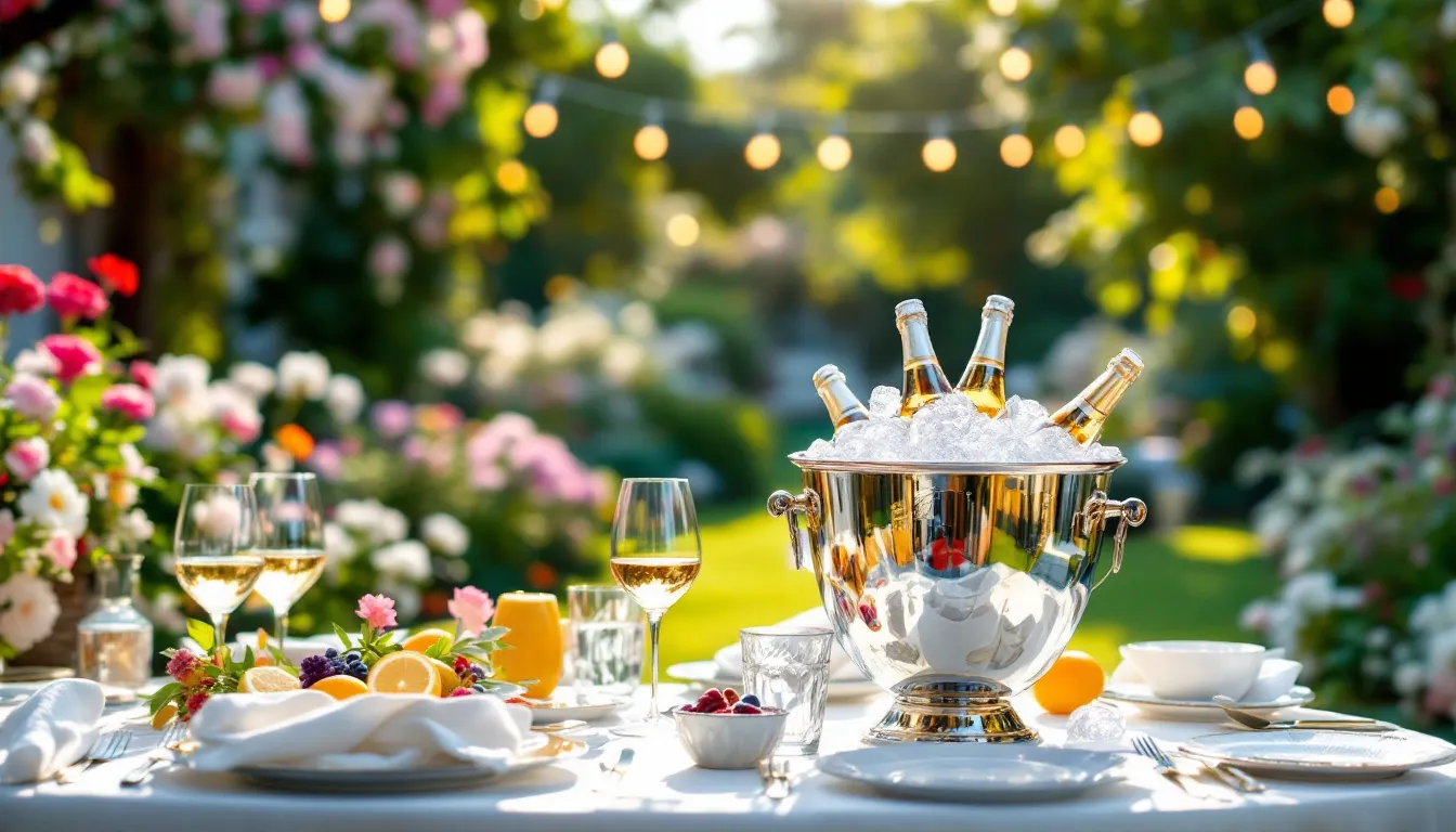 Seau à glace : l&rsquo;accessoire chic de vos fêtes d&rsquo;été