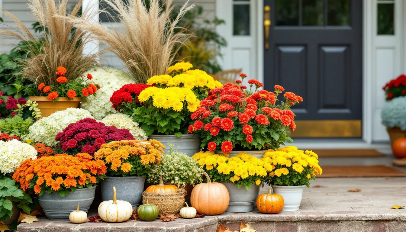 Donnez un look luxueux à vos chrysanthèmes d&rsquo;automne