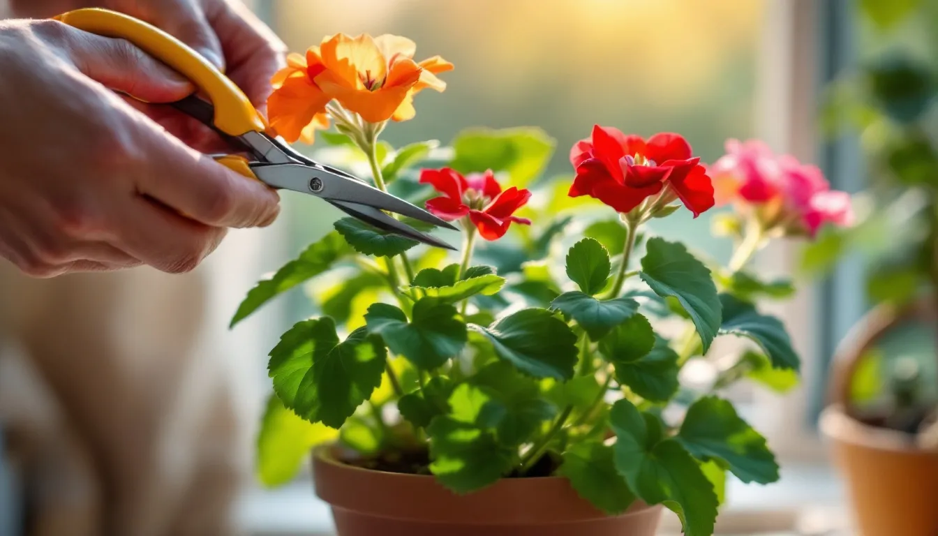 Géraniums en septembre : préparez la floraison de l&rsquo;an prochain