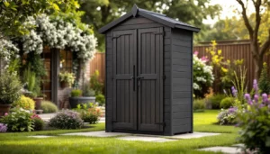 L’abri de jardin en bois : l’atout style de votre extérieur